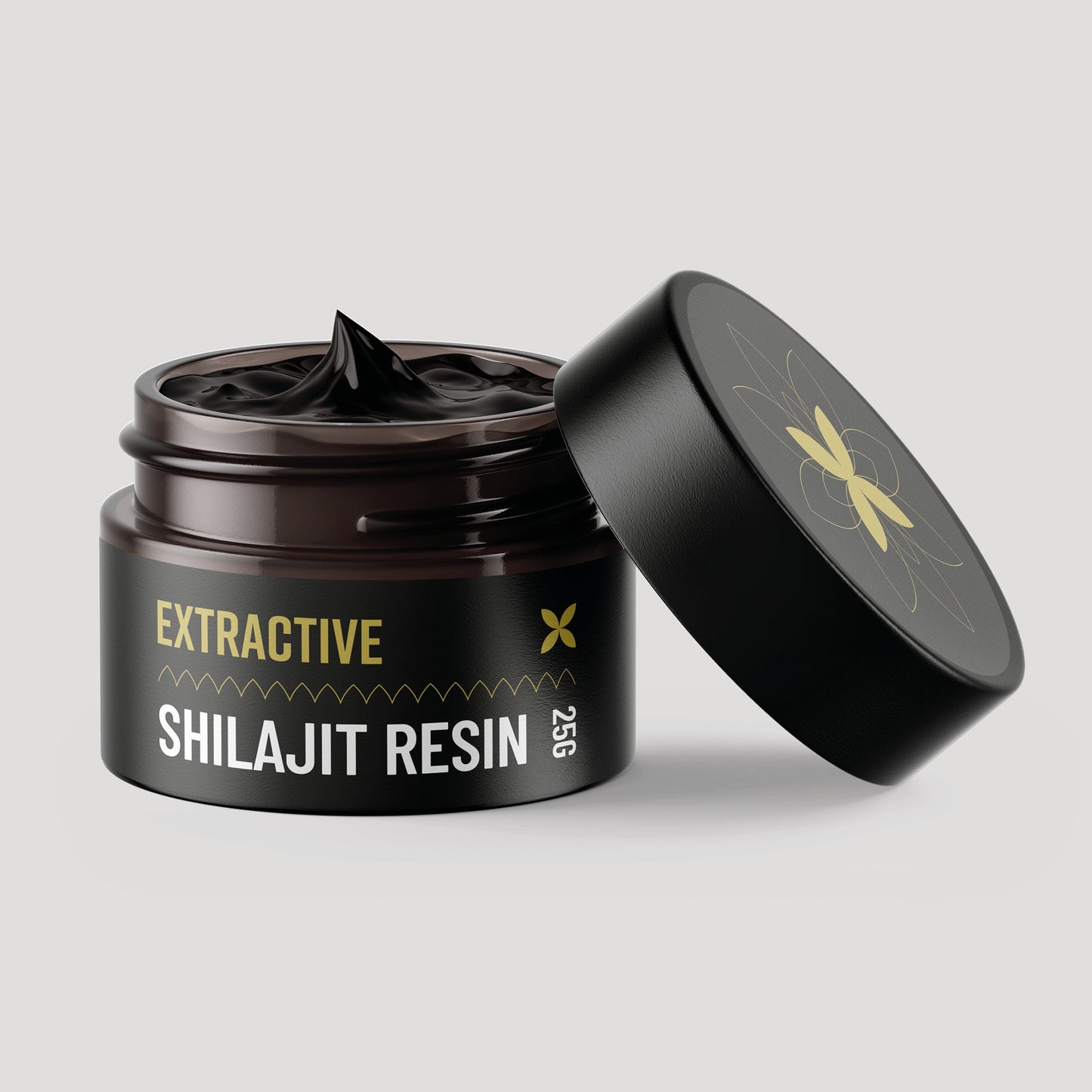 Extractive - Pure Gold-Grade Sun-Dried and 70+ Day Aged Shilajit - 25G
