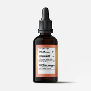 Cordyceps Mushroom Extract | Liquid Drops for Energy & Fitness